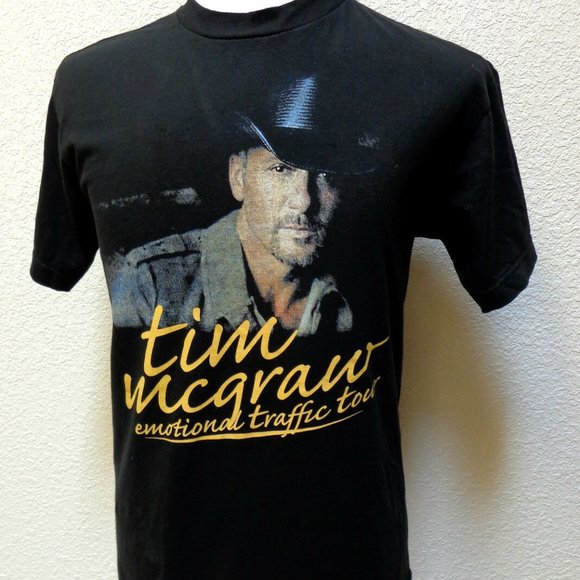 TIM MCGRAW EMOTIONAL TRAFFIC TOUR 2011 MENS SHIRT - Picture 3 of 3